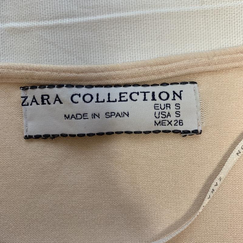 ザラコレクション ZARA COLLECTION カットソー 長袖 グラデーション 前開きカットソー カーディガン S グラデーション X 無地 桃 / ピンク / レディース USED 古着 中古 10035160