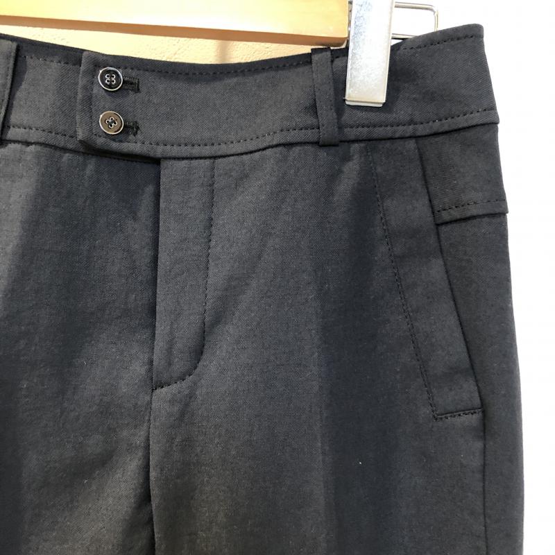 セシオセラ CECI OU CELA パンツ スラックス クロップドパンツ 36 無地 黒 / ブラック / レディース USED 古着 中古 10035191