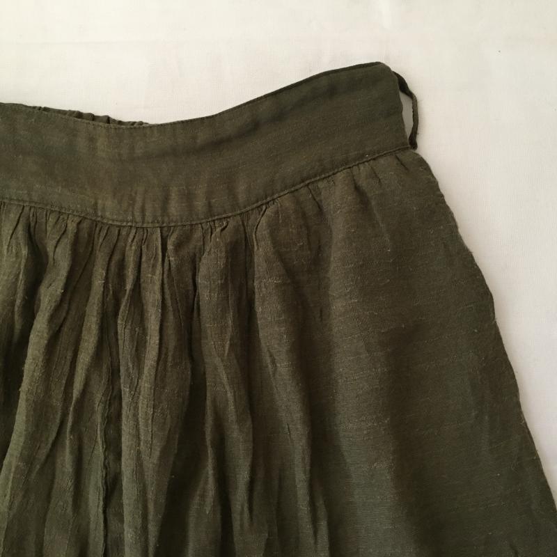 チャオパニック CIAOPANIC パンツ キュロット スカンツ FREE 無地 カーキ / カーキ / レディース USED 古着 中古 10035251