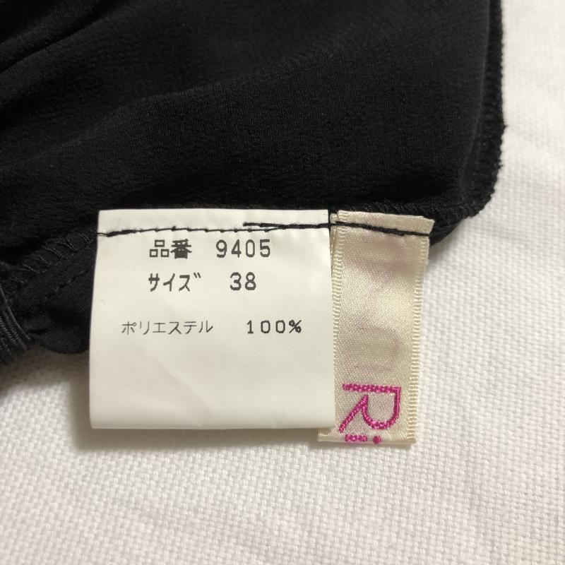 リアナ Riana シャツ、ブラウス 長袖 38 無地 黒 / ブラック / レディース USED 古着 中古 10035319