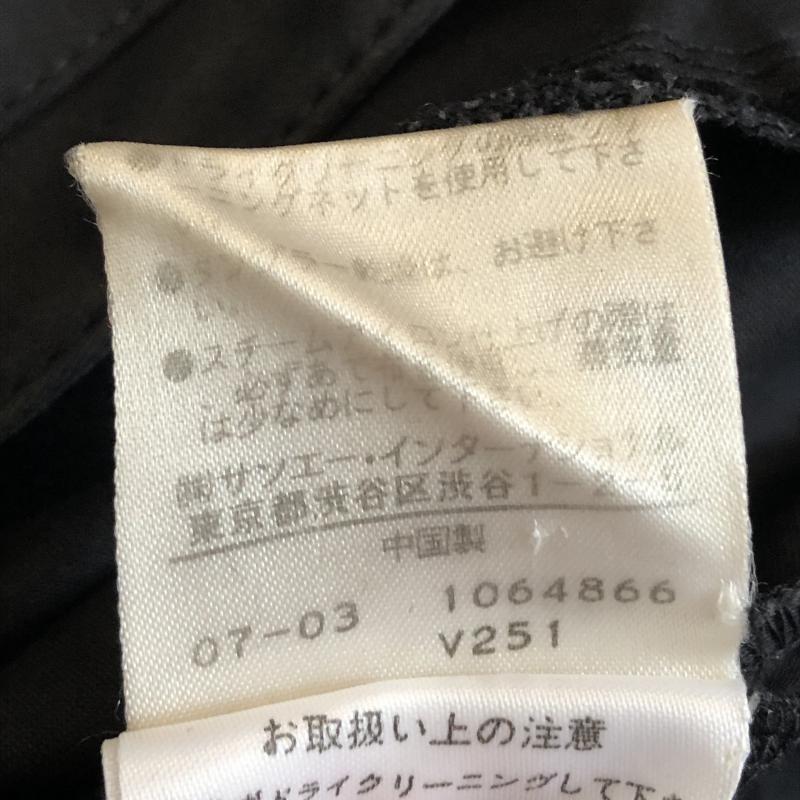 ボッシュ BOSCH パンツ スラックス クロップド カプリパンツ 38 無地 黒 / ブラック / レディース USED 古着 中古 10035355
