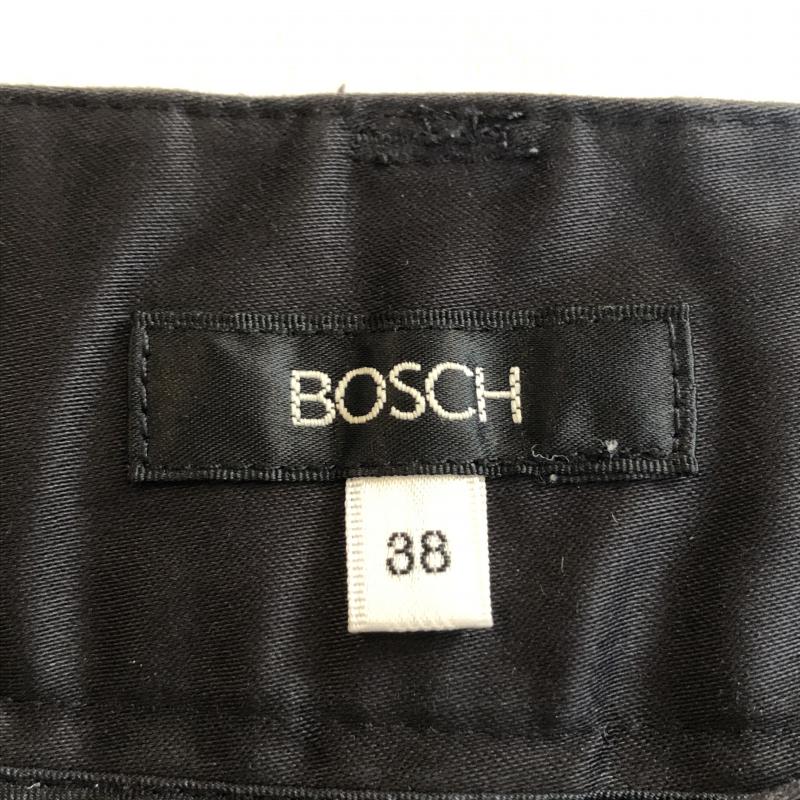 ボッシュ BOSCH パンツ スラックス クロップド カプリパンツ 38 無地 黒 / ブラック / レディース USED 古着 中古 10035355