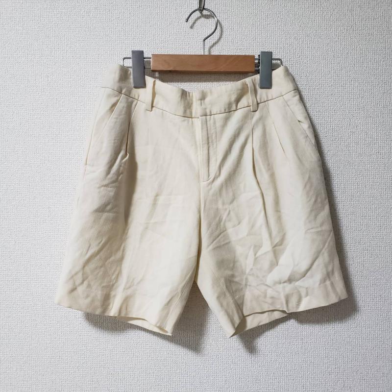 ボールジィ BALLSEY パンツ ショートパンツ 38 無地 白 / ホワイト / レディース USED 古着 中古 10035473