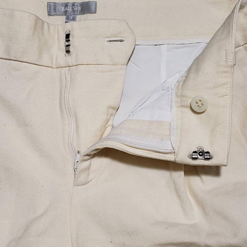 ボールジィ BALLSEY パンツ ショートパンツ 38 無地 白 / ホワイト / レディース USED 古着 中古 10035473