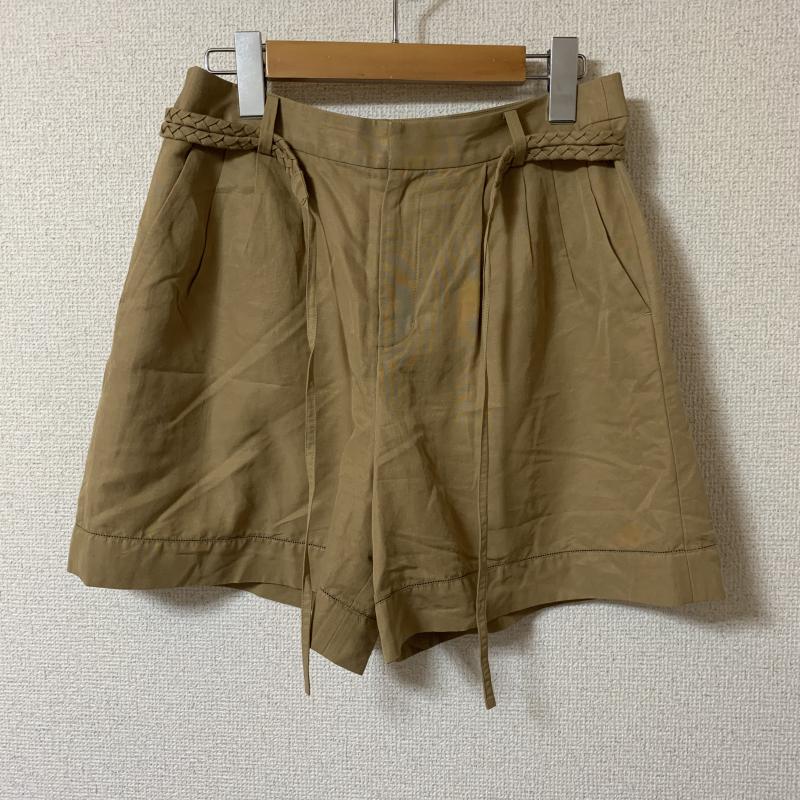トゥモローランド TOMORROWLAND パンツ キュロット 36 無地 茶 / ブラウン / レディース USED 古着 中古 10035480
