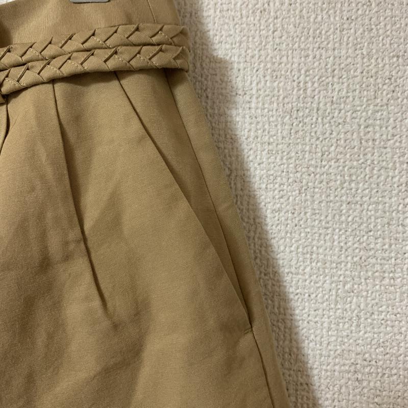 トゥモローランド TOMORROWLAND パンツ キュロット 36 無地 茶 / ブラウン / レディース USED 古着 中古 10035480
