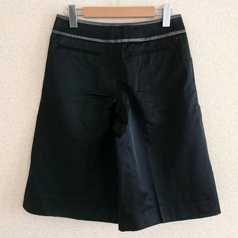 ユナイテッドアローズ UNITED ARROWS パンツ ショートパンツ 36 無地 黒 / ブラック / X 灰 / グレー / レディース USED 古着 中古 10035547
