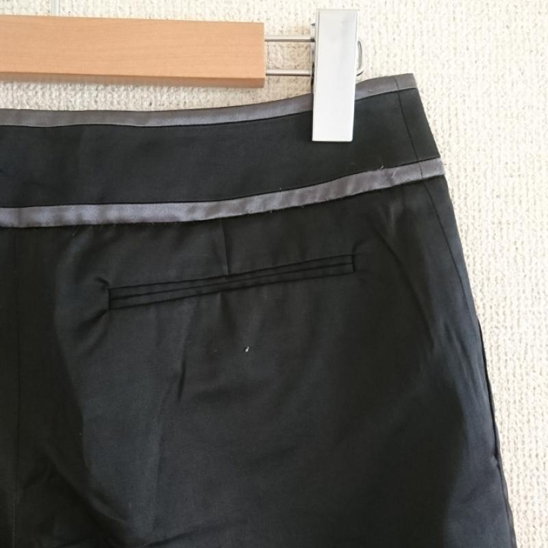 ユナイテッドアローズ UNITED ARROWS パンツ ショートパンツ 36 無地 黒 / ブラック / X 灰 / グレー / レディース USED 古着 中古 10035547