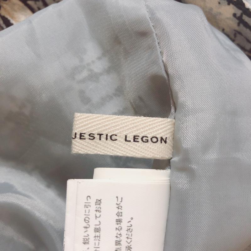 マジェスティックレゴン MAJESTIC LEGON パンツ キュロット FREE 花柄 X 白 / ホワイト / X 黒 / ブラック / X 水色 / ライトブルー / レディース USED 古着 中古 10035605