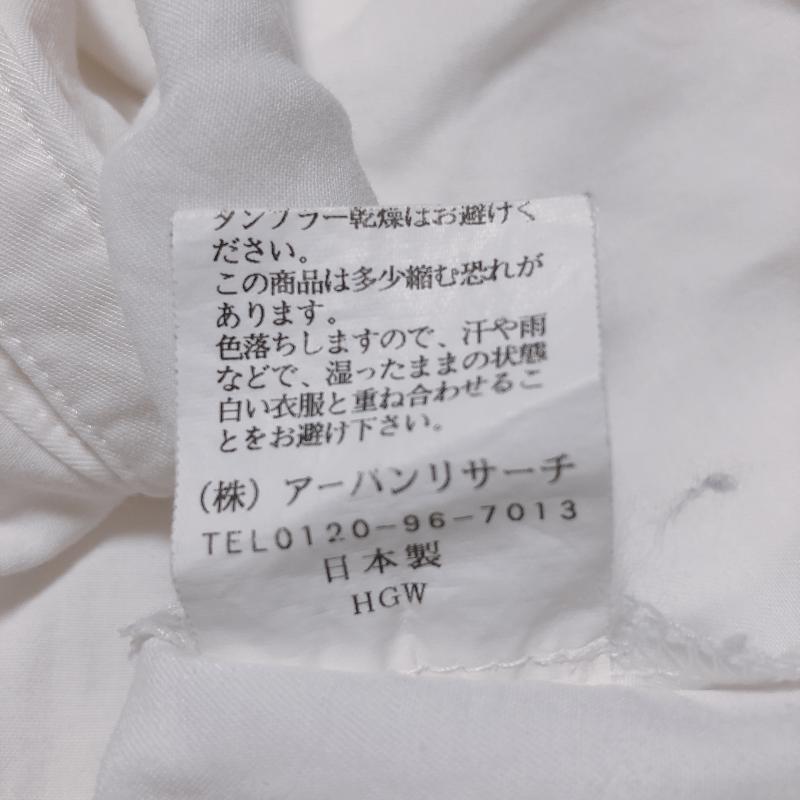 ロッソ ROSSO シャツ、ブラウス 半袖 FREE 無地 白 / ホワイト / レディース USED 古着 中古 10035635