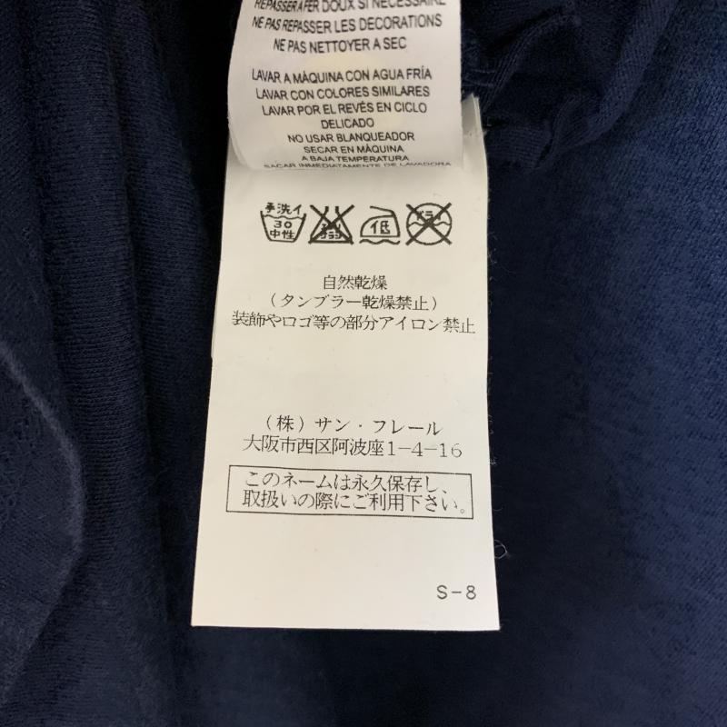 ジューシークチュール JUICY COUTURE カットソー 長袖 M ロゴ、文字 X 花柄 X プリント X 無地 紺 / ネイビー /  レディース USED 古着 中古 10035674