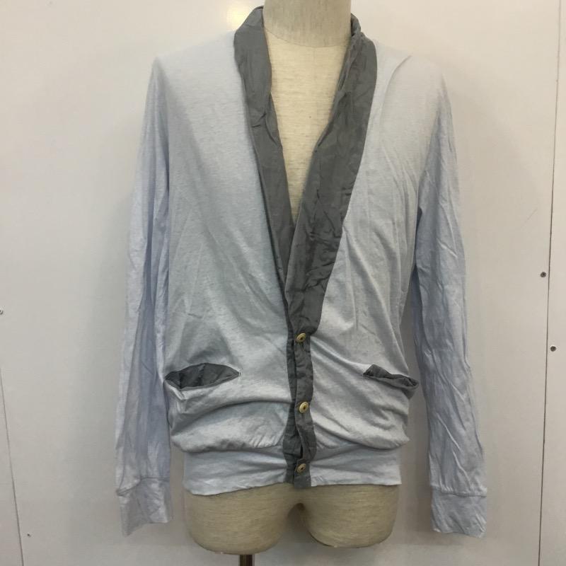 カラー kolor カーディガン 長袖 無地 2 無地 灰 / グレー / メンズ USED 古着 中古 10035829