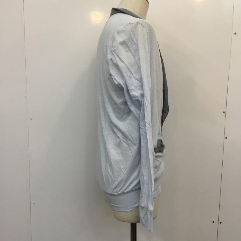 カラー kolor カーディガン 長袖 無地 2 無地 灰 / グレー / メンズ USED 古着 中古 10035829