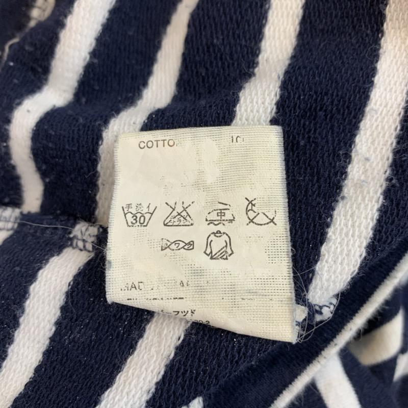 ネイバーフッド NEIGHBORHOOD カットソー 長袖 ロンT ボーダー M ボーダー柄 白 / ホワイト / X 紺 / ネイビー / メンズ USED 古着 中古 10036083