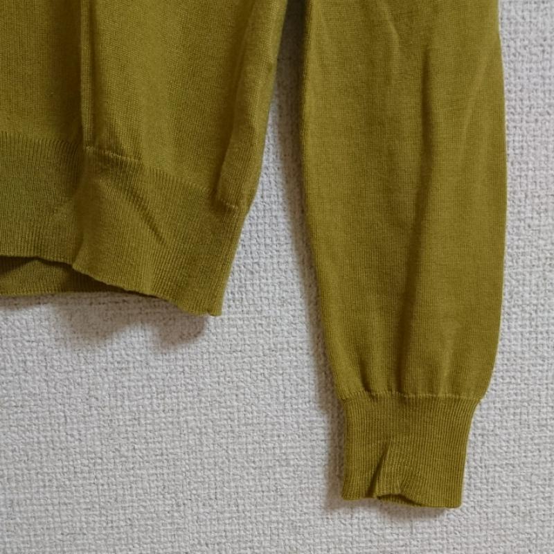 エムプルミエ M-PREMIER カーディガン 長袖 ウール混 36 無地 レディース USED 古着 中古 10036467