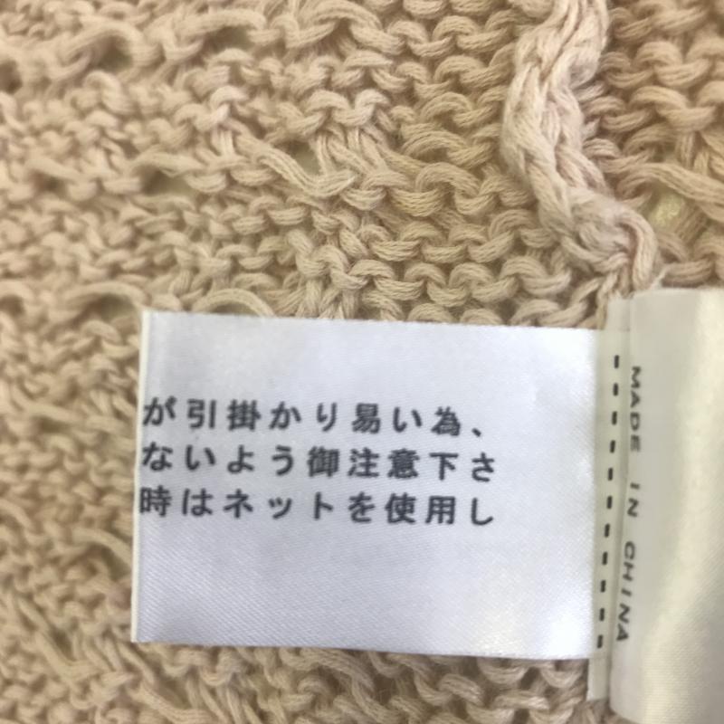 ローズブリット rosebullet ニット、セーター 半袖 2 無地 桃 / ピンク / レディース USED 古着 中古 10036487