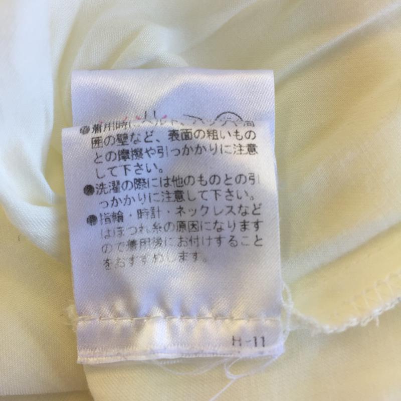 グリード GREED シャツ、ブラウス 七分袖 M 花柄 白 / ホワイト / レディース USED 古着 中古 10036489