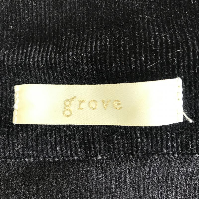 グローブ grove ジャケット、上着 ジャンパー、ブルゾン コーデュロイ L 無地 紺 / ネイビー / レディース USED 古着 中古 10036501