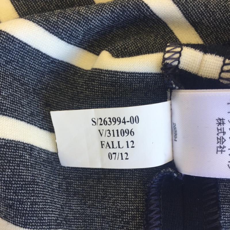 バナナリパブリック BANANA REPUBLIC ワンピース ひざ丈スカート M ボーダー柄 紺 / ネイビー / レディース USED 古着 中古 10036510