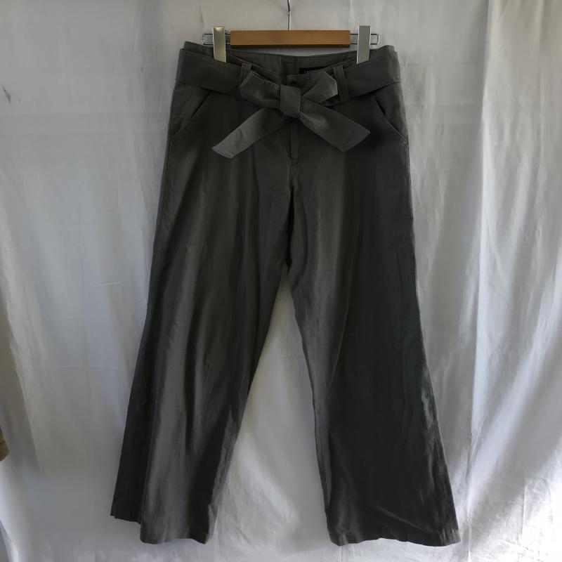ロートレ・アモン LAUTREAMONT パンツ スラックス ワイドパンツ 40 無地 ベージュ / ベージュ / レディース USED 古着 中古 10036573