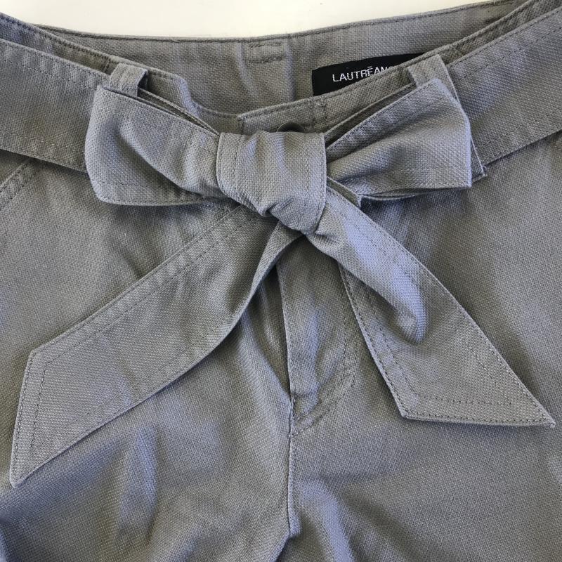 ロートレ・アモン LAUTREAMONT パンツ スラックス ワイドパンツ 40 無地 ベージュ / ベージュ / レディース USED 古着 中古 10036573