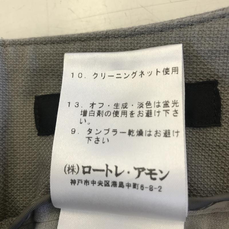 ロートレ・アモン LAUTREAMONT パンツ スラックス ワイドパンツ 40 無地 ベージュ / ベージュ / レディース USED 古着 中古 10036573