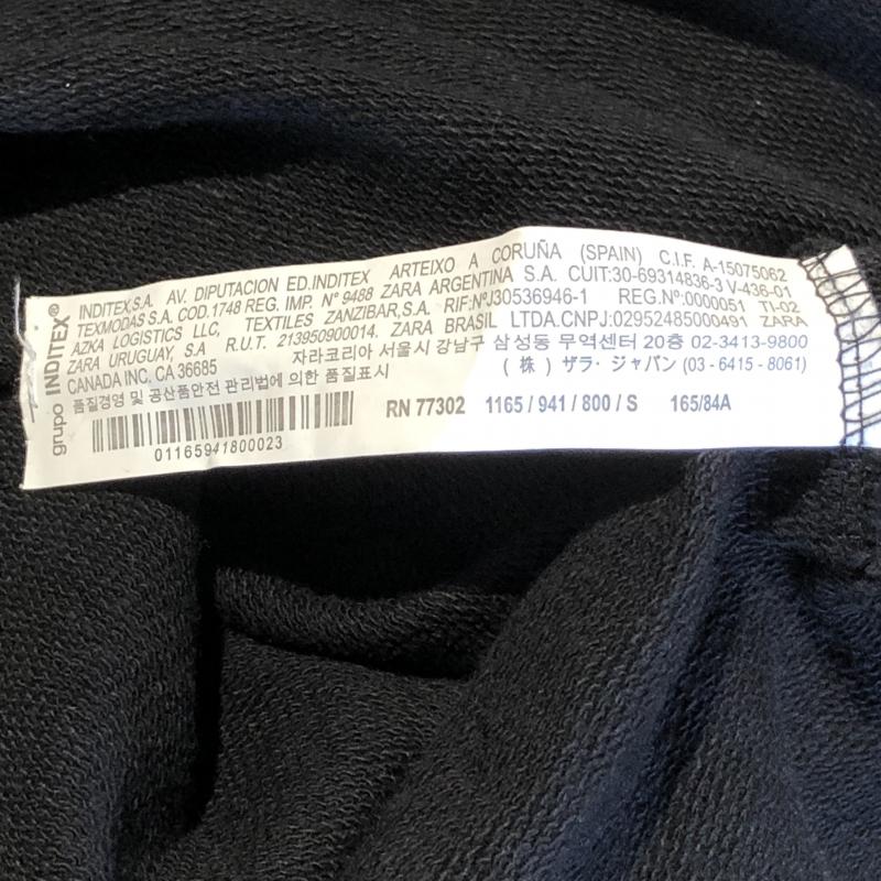 ザラ ZARA TRAFALUC チュニック 半袖 厚地 S 無地 X ロゴ、文字 X 花柄 黒 / ブラック / X 赤 / レッド / X 緑 / グリーン / X 白 / ホワイト / X 紺 / ネイビー / レディース USED 古着 中古 10036696