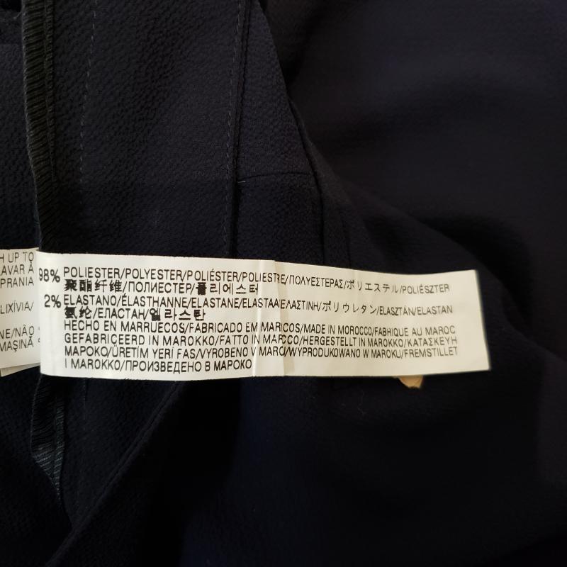 ザラベーシック ZARA BASIC パンツ ショートパンツ XS 無地 紺 / ネイビー / レディース USED 古着 中古 10036761