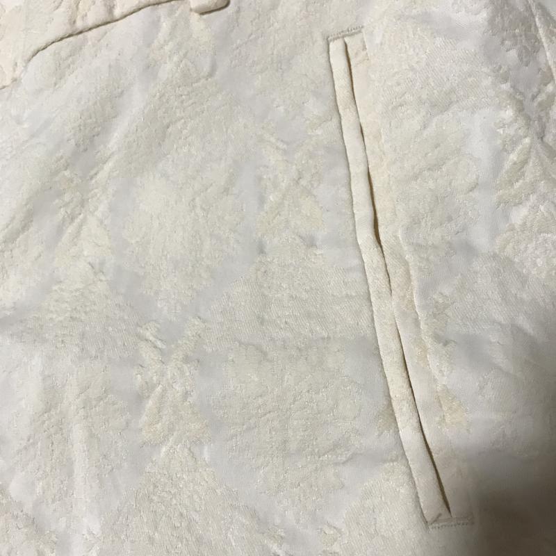 ザラベーシック ZARA BASIC パンツ ショートパンツ S 総柄 白 / ホワイト / レディース USED 古着 中古 10036771