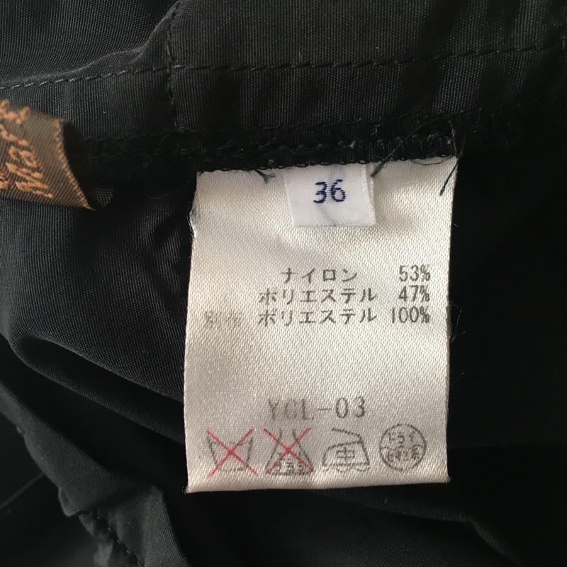 マルティーク martique パンツ ショートパンツ フリル 36 無地 黒 / ブラック / レディース USED 古着 中古 10036908