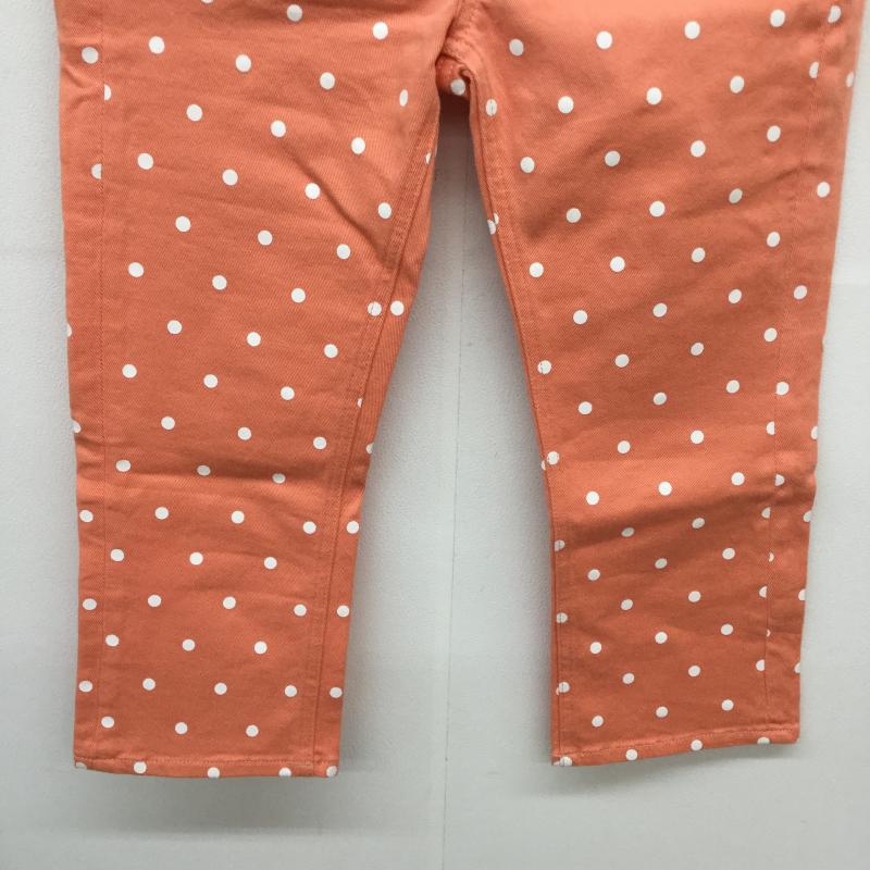 ティティーアンドコー titty&Co. ボトムス ボトムス 七分丈パンツ S ドット 桃 / ピンク / X 白 / ホワイト / レディース USED 古着 中古 10037010