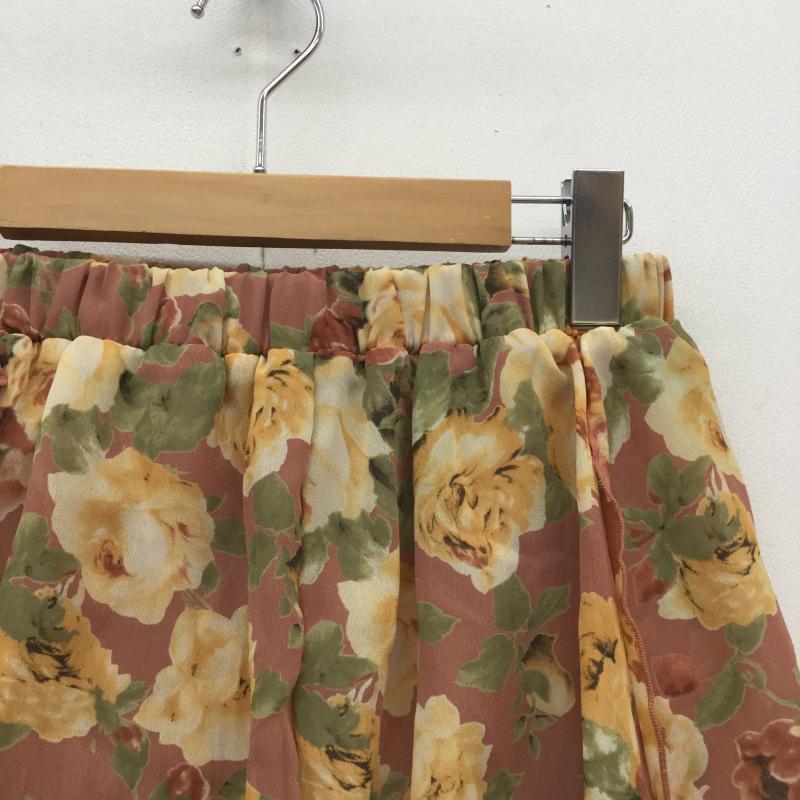 リエンダ rienda パンツ ショートパンツ S 花柄 桃 / ピンク / レディース USED 古着 中古 10037050