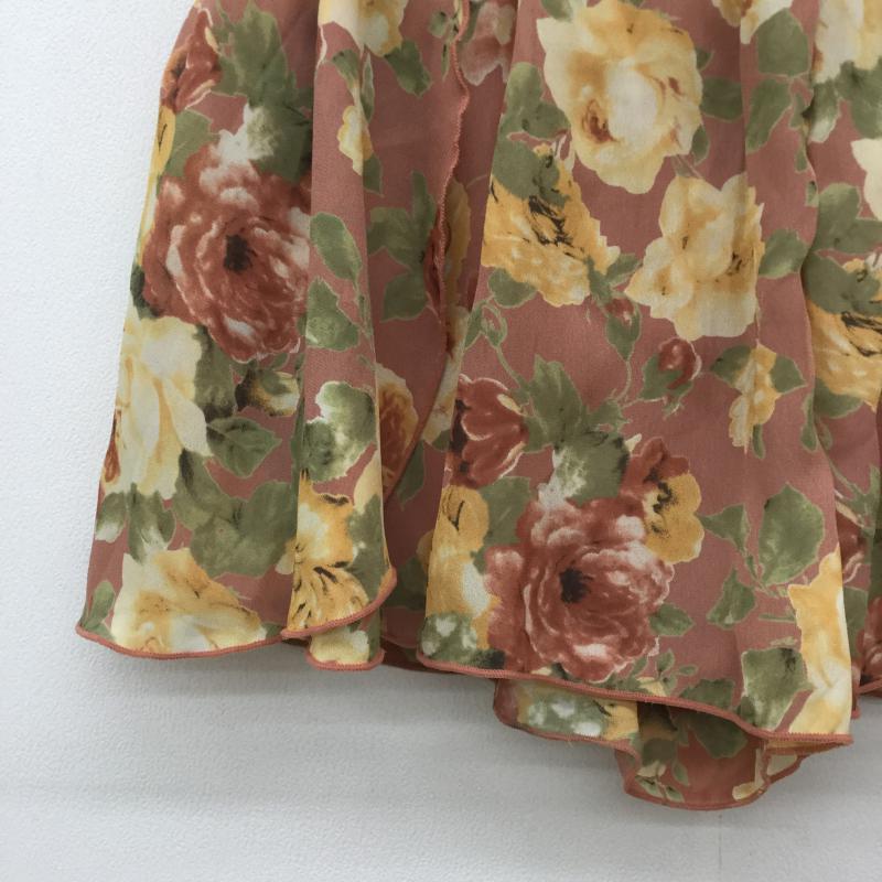 リエンダ rienda パンツ ショートパンツ S 花柄 桃 / ピンク / レディース USED 古着 中古 10037050