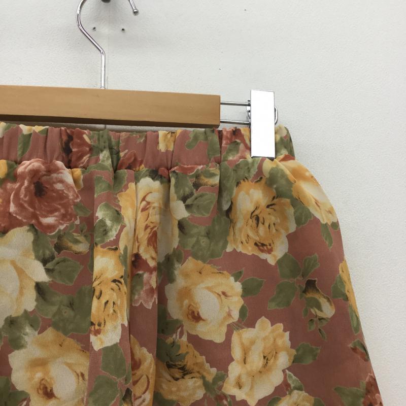リエンダ rienda パンツ ショートパンツ S 花柄 桃 / ピンク / レディース USED 古着 中古 10037050