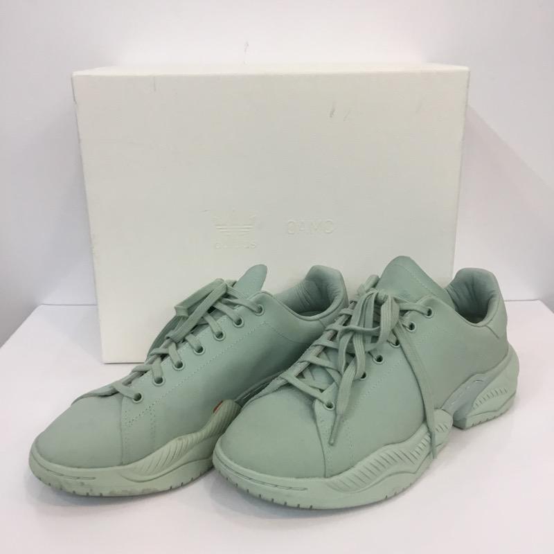 アディダス adidas スニーカー スニーカー adidas TYPE O-2R EG9484 27cm 箱有 27.0cm 無地 薄緑 / ライトグリーン / メンズ USED 古着 中古 10037096
