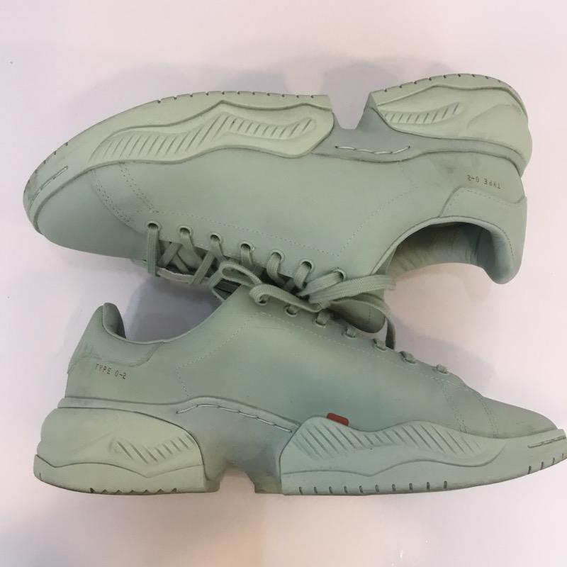 アディダス adidas スニーカー スニーカー adidas TYPE O-2R EG9484 27cm 箱有 27.0cm 無地 薄緑 / ライトグリーン / メンズ USED 古着 中古 10037096