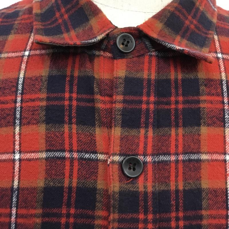 フィアーオブゴッド Fear of God シャツ、ブラウス 半袖 半袖フランネルシャツ XL チェック マルチカラー / マルチカラー / メンズ USED 古着 中古 10037519