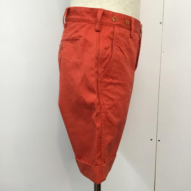 ゴールド GOLD パンツ ショートパンツ ハーフパンツ 短パン M 無地 橙 / オレンジ / メンズ USED 古着 中古 10037653
