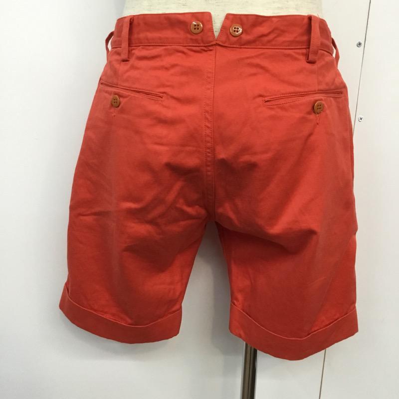 ゴールド GOLD パンツ ショートパンツ ハーフパンツ 短パン M 無地 橙 / オレンジ / メンズ USED 古着 中古 10037653