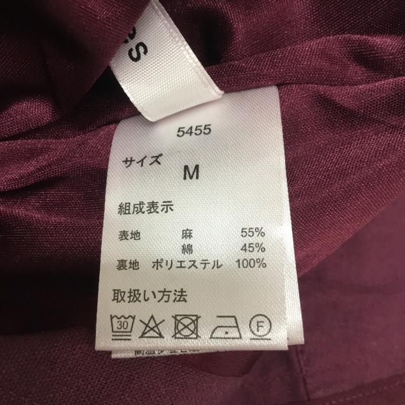 アルシーヴ archives スカート ロングスカート タイトスカート M 無地 紫 / パープル / レディース USED 古着 中古 10037953