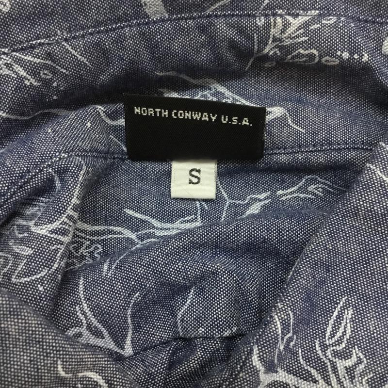 ワイルドシングス WILD THINGS シャツ、ブラウス 半袖 クライマー プリント シャンブレー シャツ チロリアンテープ S 総柄 マルチカラー / マルチカラー / メンズ USED 古着 中古 10038120