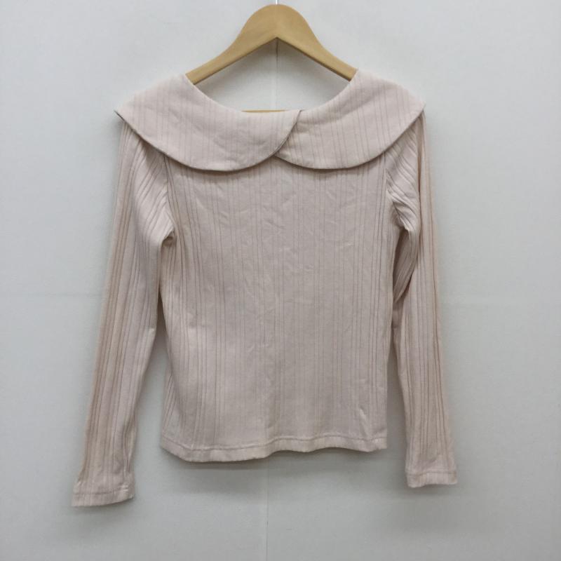 マジェスティックレゴン MAJESTIC LEGON カットソー 長袖 M  桃 / ピンク /  レディース USED 古着 中古 10038412