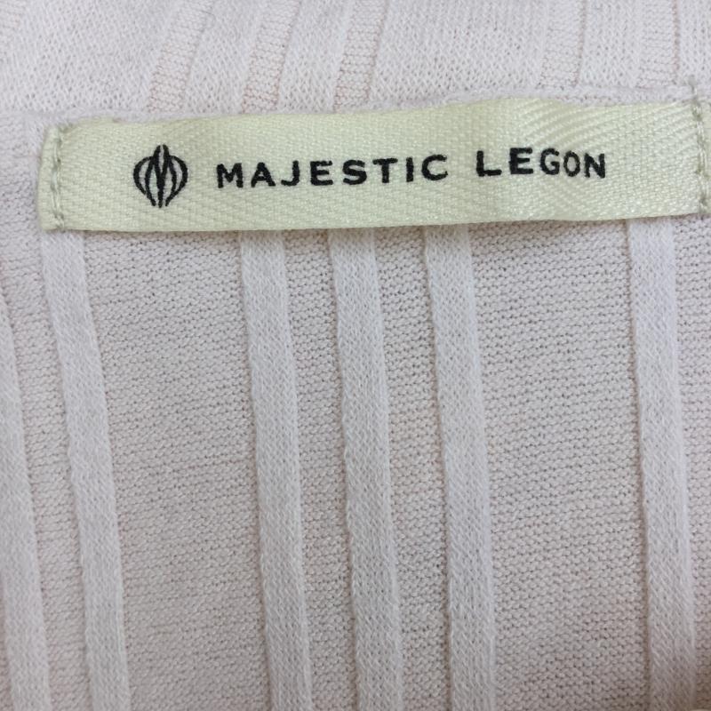 マジェスティックレゴン MAJESTIC LEGON カットソー 長袖 M  桃 / ピンク /  レディース USED 古着 中古 10038412