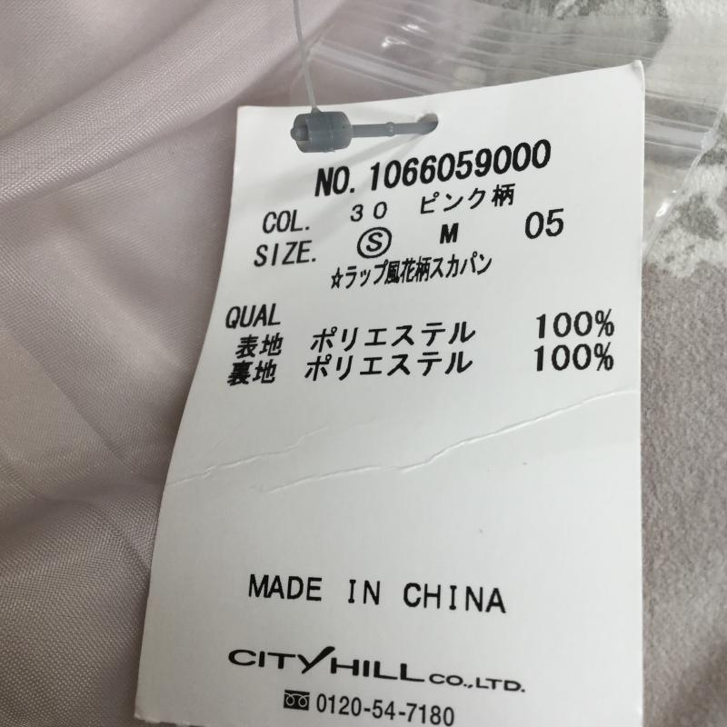 マジェスティックレゴン MAJESTIC LEGON スカート ミニスカート S 花柄 桃 / ピンク / レディース USED 古着 中古 10038462