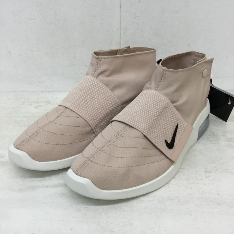 ナイキ NIKE スニーカー スニーカー AIR/FEAR OF GOD MOC エア フィアーオブゴッド モック パーティクルベージュ/ブラック-セイル AT8086-200 27.0cm ロゴ、文字 桃 / ピンク / メンズ USED 古着 中古 10038604