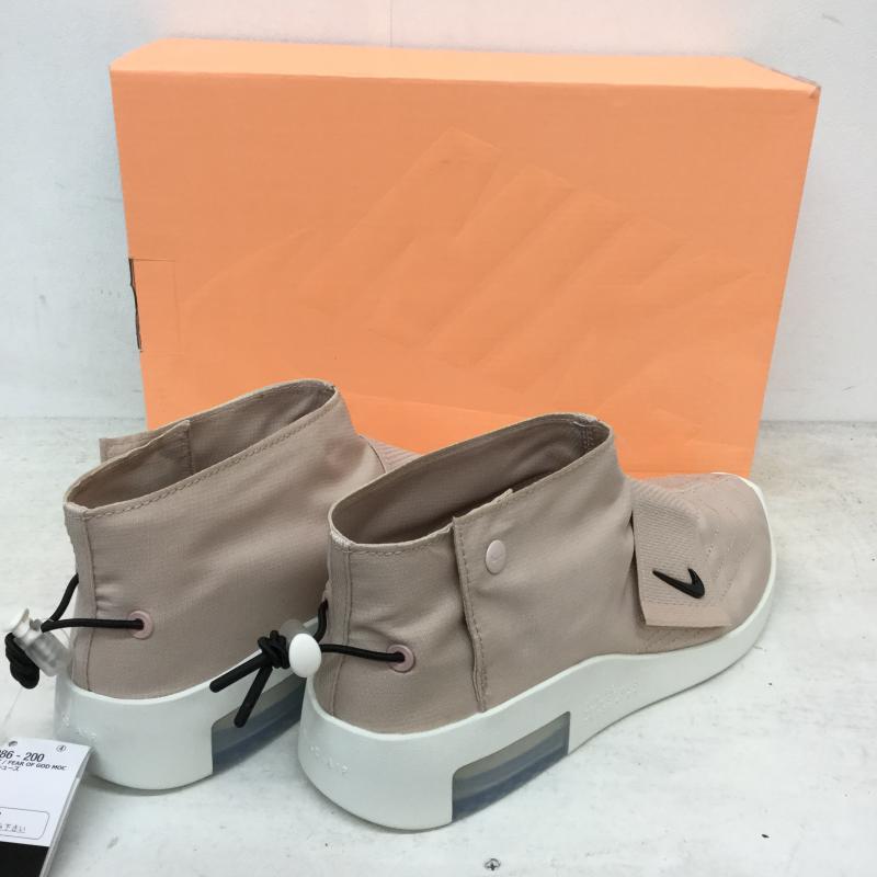 ナイキ NIKE スニーカー スニーカー AIR/FEAR OF GOD MOC エア フィアーオブゴッド モック パーティクルベージュ/ブラック-セイル AT8086-200 27.0cm ロゴ、文字 桃 / ピンク / メンズ USED 古着 中古 10038604