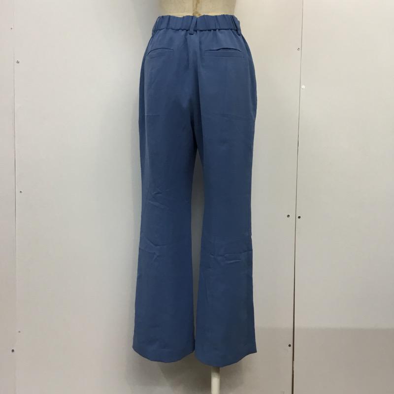 ジーナシス JEANASIS パンツ スラックス FREE 無地 水色 / ライトブルー / レディース USED 古着 中古 10038617