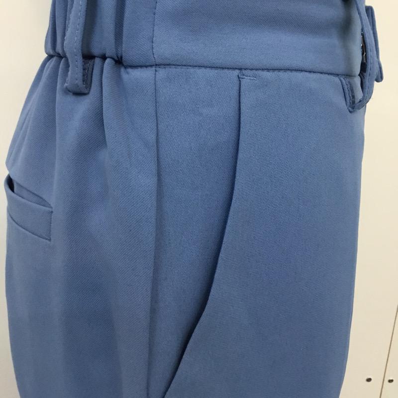ジーナシス JEANASIS パンツ スラックス FREE 無地 水色 / ライトブルー / レディース USED 古着 中古 10038617