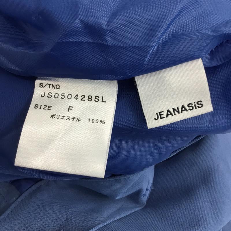 ジーナシス JEANASIS パンツ スラックス FREE 無地 水色 / ライトブルー / レディース USED 古着 中古 10038617