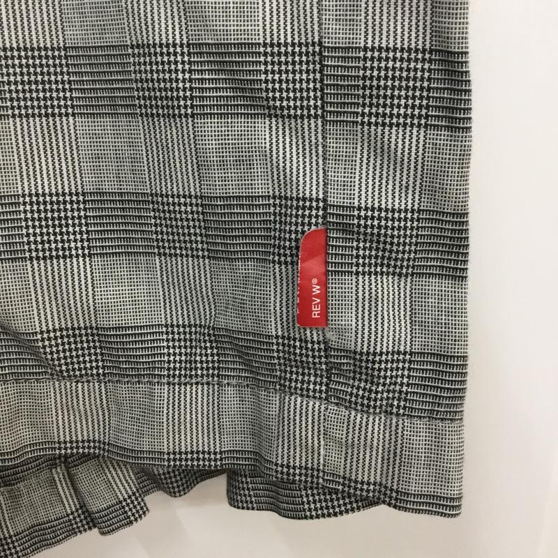 ダブルタップス W)TAPS パンツ ショートパンツ チェック S チェック 灰 / グレー / メンズ USED 古着 中古 10038630